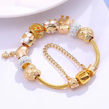 Bella Charms Bracelet DIY Snake Chain Jewelry Gift