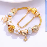 Bella Charms Bracelet DIY Snake Chain Jewelry Gift