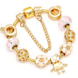 Bella Charms Bracelet DIY Snake Chain Jewelry Gift