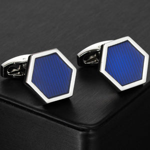 Crystal Cufflinks for Men's French Suit Shirt Wedding Party Jewelry
