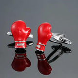 High Copper Stethoscope Chess French Cufflinks