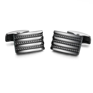 Luxury Gun Pattern Cufflinks for Men's French Shirts