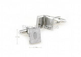 Men's Silver Photo Frame Cufflinks Copper Material Wholesale & Retail