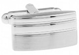 Men's Silver Copper Rectangle Cufflinks Wholesale & Retail