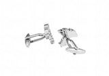 iGame Angel Wing Cufflinks Silver Brass Gift For Men