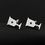 Jewish Goblet Cufflinks Stainless Steel Wedding Party