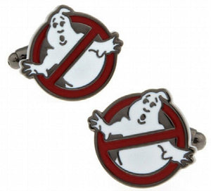 iGame Red Ghostbusters Cufflinks Men's Fashion Accessory