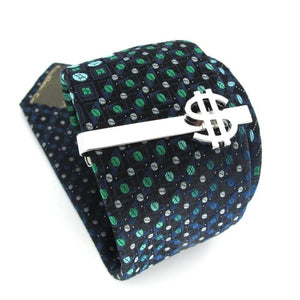 iGame Novel Silver U.S. Dollar Tie Bar For Men