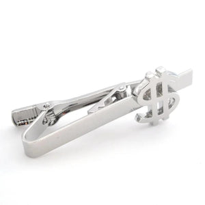 iGame Novel Silver U.S. Dollar Tie Bar For Men