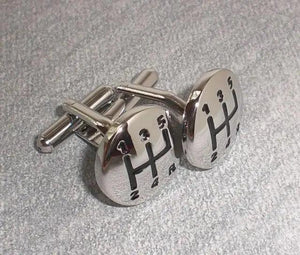 Circle Cufflinks for Men French Cuff Shirt Sleeve Button Car Gear Design