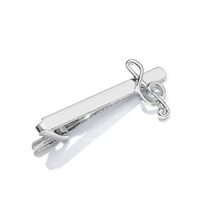 Men's Music Tie Clip Business Shirt Notes Tie Clip