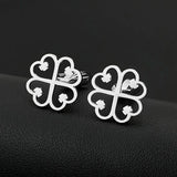 Adinkra Symbol Cufflinks Stainless Steel Wedding Jewelry