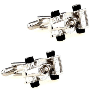 Car Racecar Bus Tractor Train Tank Gear Cufflinks Men Cuff Links