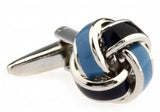 iGame Cuff Links Brass Metal Knot