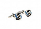 iGame Cuff Links Brass Metal Knot