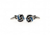 iGame Cuff Links Brass Metal Knot