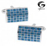 iGame Men Enamel Cufflinks Brass Colour Cuff links