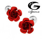 Novelty Red/Rose Cuff Links - 2 Colors Option