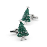 iGame Arrival Christmas Tree Cuff Links Brass Material Cufflinks