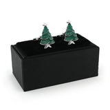 iGame Arrival Christmas Tree Cuff Links Brass Material Cufflinks