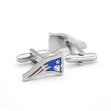 Rugby Team Cuff Links Patriots Brass Material Men's Novelty Cufflinks