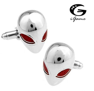 Alien Style Cuff Links - 2 Colours Option