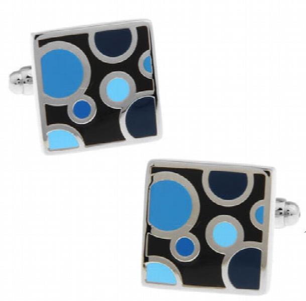Men Copper Square French Cuff Cufflinks