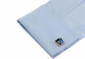 Men Copper Square French Cuff Cufflinks