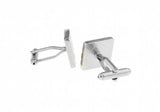 Men Copper Square French Cuff Cufflinks