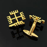 Hand of God Cufflinks for Men Stainless Steel Cross Religion Amulet