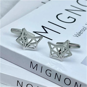 Fox Head Cufflinks Stainless Steel French Cuff Wedding Groomsmen Gift