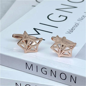 Fox Head Cufflinks Stainless Steel French Cuff Wedding Groomsmen Gift