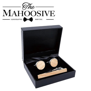 Wood Cufflinks The Wooden Cuff Links Men Shirt Cufflinks for mens Tie Clips