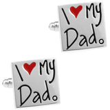 Wedding Gift Cufflinks Men Cuff Links Dad Father's - Halloween Christmas Party