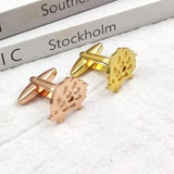 Stainless Steel Hedgehog Suit Sleeve Cufflinks Men's Jewelry