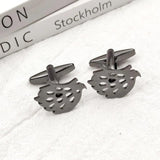 Stainless Steel Hedgehog Suit Sleeve Cufflinks Men's Jewelry