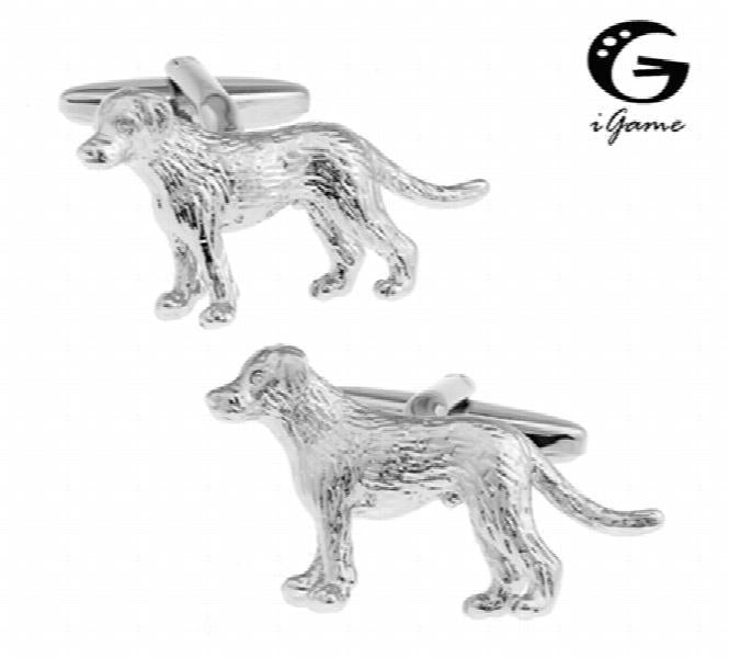 3D Dog Cuff Links For Men - Lovely Animal Style