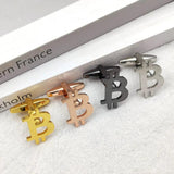 Money Cufflinks for Men Stainless Steel Jewelry Shirt Upscale Cuff Links