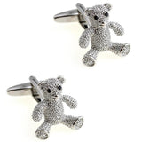 Animal Cufflinks Variety Set - Panda Owl Duck Eagle Fox Dog Whale