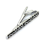 Classic Meter Tie Clips Copper Tie Bar Enamel Tie Collar Pin Crystal