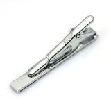 Classic Meter Tie Clips Copper Tie Bar Enamel Tie Collar Pin Crystal