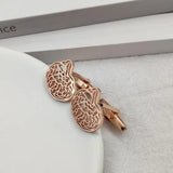 Stainless Steel Brain Cuff Link for Men Shirt