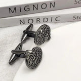 Stainless Steel Brain Cuff Link for Men Shirt