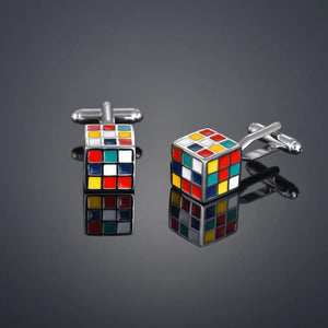 Classical Gems Retro Pattern Cufflinks Wedding Business