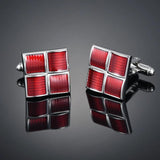 Classical Gems Retro Pattern Cufflinks Wedding Business