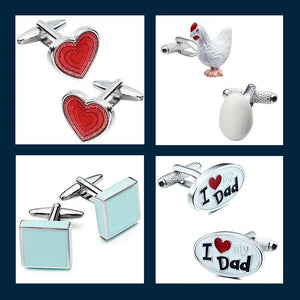 French Cuff Links for Wedding Party