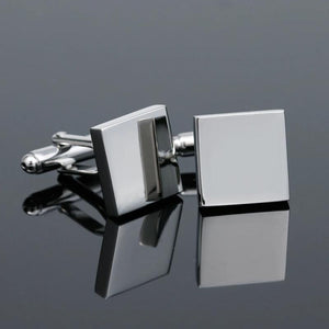 Cufflinks for Men XK18S305 Square Buttons Dress Shirt Cuff Links Wedding