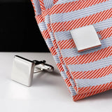 Cufflinks for Men XK18S305 Square Buttons Dress Shirt Cuff Links Wedding