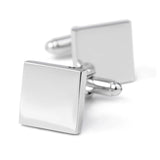 Cufflinks for Men XK18S305 Square Buttons Dress Shirt Cuff Links Wedding