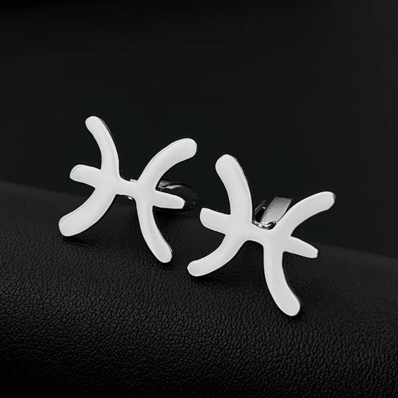 Berber Symbol Tattoo Amazigh Cufflinks Men Women Stainless Steel Ethnic